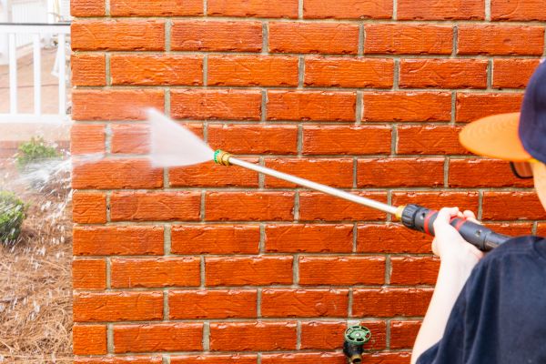 Wall Pressure Washing in Wilmington